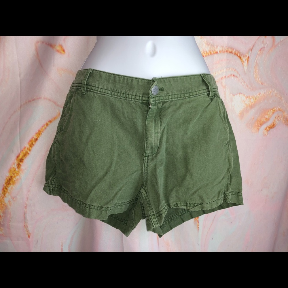 J. Crew Green Shorts